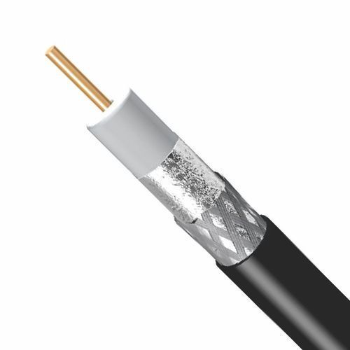 Reliable Flexible Heatproof Safe And Secure Silver Coaxial Cable Application: Power Station