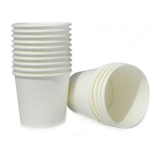 Small Size And Plain White Color Biodegradable Paper Cups With Anti Leak Properties