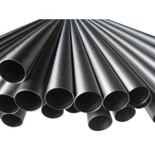 Strong And Flexible Round Shape Long Durable Mild Steel Jindal Ms Black Pipe