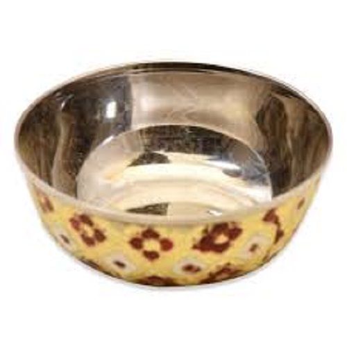 Strong Sturdy And Durable Stainless Copper Steel Bowl For A House Hold