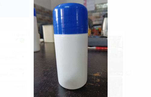 Plastic White Hdpe Talcum Powder Bottle With Screw Cap Used For Dusting Powder, 100 Ml 