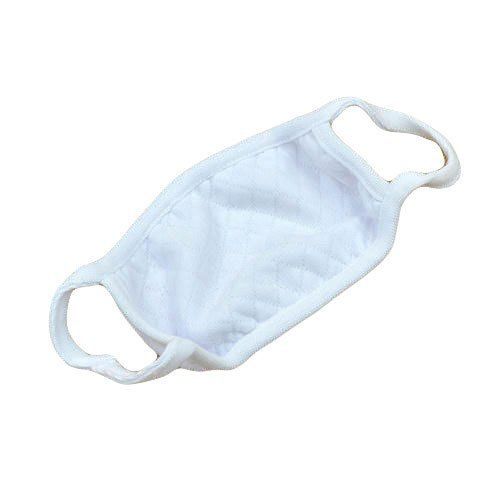 100% Comfortable Reusable Plain Breathable Free White Disposable Cotton Face Mask