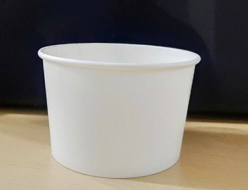 Eco Friendly Durable And Recyclable White Color Disposable Paper Cup For Tea Size: Small