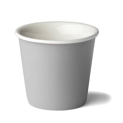 White Gary Eco Friendly Grey Disposable Paper Cup Use For Tea And Coffee