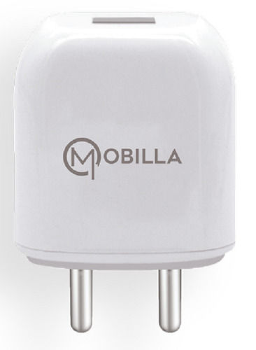 High Build Good Quality Long Lasting White Travel Adaptor Mobile Charger Design: Bar