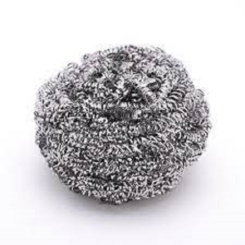 Reduce The Transmission Long Lasting And Comfortable, Grip Rust Proof Silver Stainless Steel Scrubber