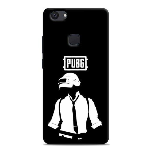 Scratch Resistant Light Weight Black And White Pubg Logo Mobile Cover