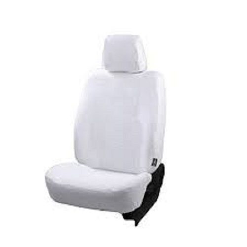 Pu Leather Smooth Texture Tear Resistance Waterproof And Washable White Car Seat Covers