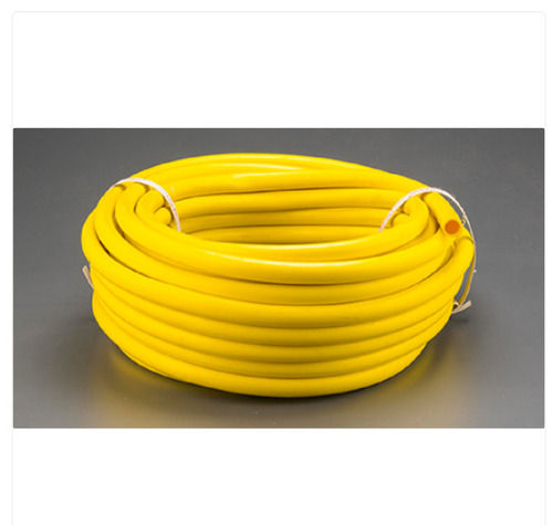 Solid And Strong Pvc Yellow Garden Hose Pipe Length 12 Meter Diameter 14 Mm