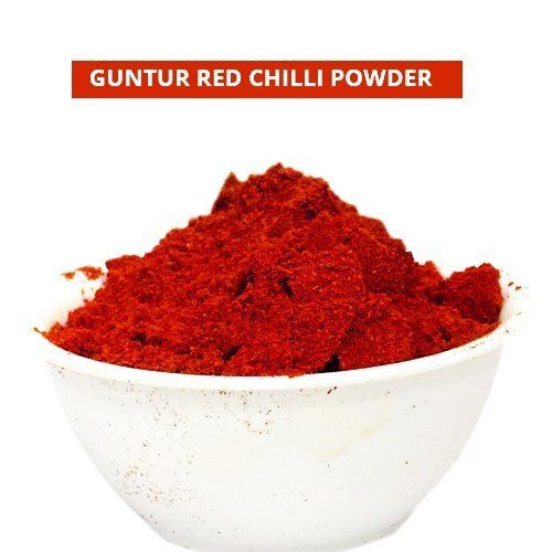 Andhra Famous Red Chillies Guntur Natural Spicy Seasoning Chilli Powder