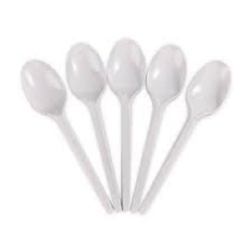 Biodegradable And Eco Friendly White Disposable Plastic Spoon For Home