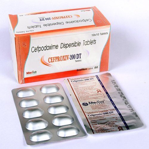 Cefpodoxime Dispersible, 10x10 Tablets 