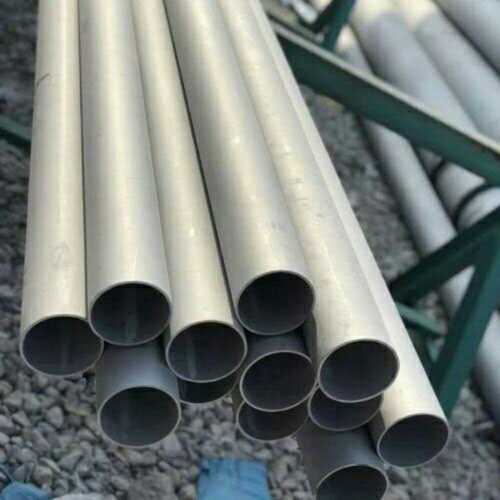 Grey Durable, Corrosion Resistant And Long Service Life Stainless Steel Pipes, For Construction Industry