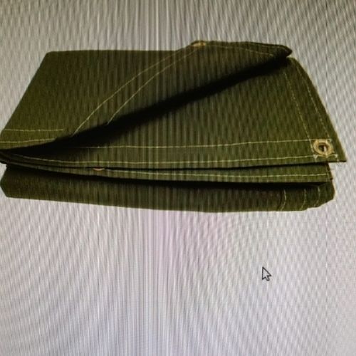 हैवी ड्यूटी वाटरप्रूफ तिरपाल 500 Gsm Uv रेसिस्टेंट, रस्टप्रूफ और मल्टीपर्पस यूज़