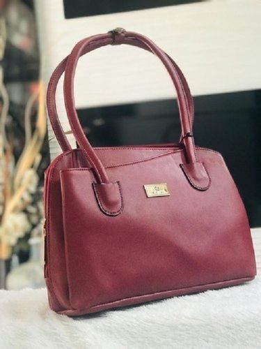Pu Leather Plain 3 Piece Combo Set Ladies Handbags