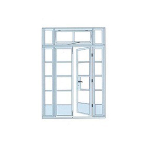 Safe And Secure Precisely Manufactured Aluminium Outdoor Window Frame