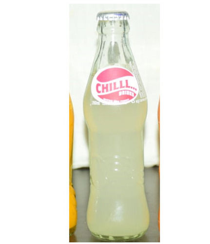 White Chill Carbonated Lemon Flavor Soft Drink Sweet And Tasty 150 Ml Size