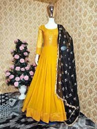 Shop Yellow Anarkali Suit Set Online | Ahiclothing – ahiclothing