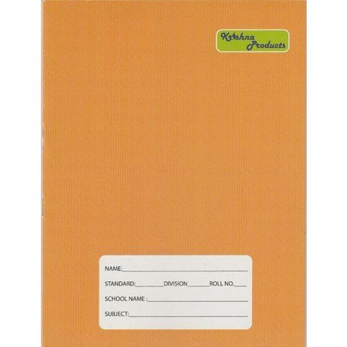 Brown Cover Rectangular Shape Eco Friendly Notebook For School And Office