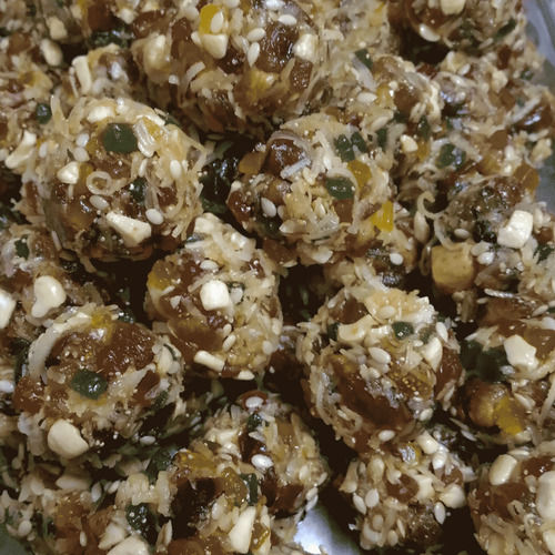 Delicious Healthy And Perfectly Packed Vitamins Rich Sweet Dry Fruit Laddu 