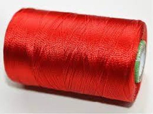 Highly Durable And Strong Light Weight Red Plain Silk Thread For Multiple Use