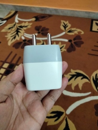 Mobile Charging Adapter - Plastic Compact Design Sleek White Color | Super Fast 30-Minute Charge Compatible With USB Devices
