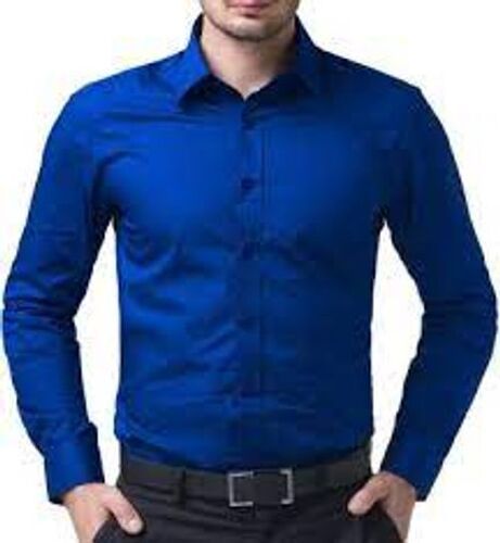 Mena S Regular Fit Cotton Solid Shirt With Full Sleeve With Classic Collar And Comfortable Wearnig