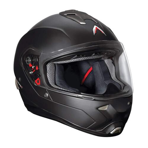 Motorcycle Full Face Cover Fiber Helmet For Accident Safety