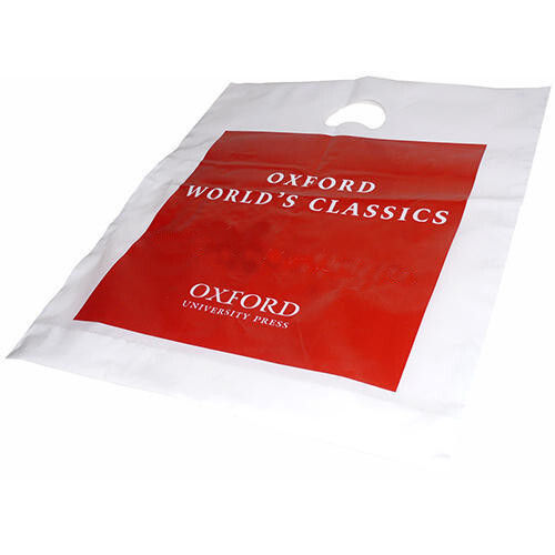 Barrier White Durable Sleek And Stylish Printed Poly Bag