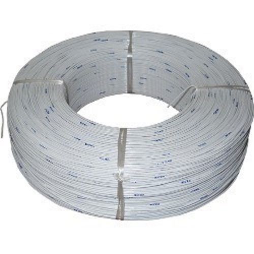 Poly Wrapped Submersible Winding Wire For Commercial Purpose With White Colour Frequency (Mhz): 50 Hertz (Hz)