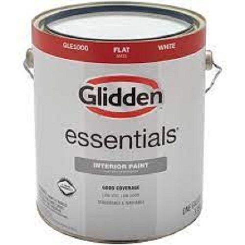 Weather Resistant And Glossy Finish Glidden Essentials Interior Wall Paint For Domestic Use Moisture (%): 0.2%