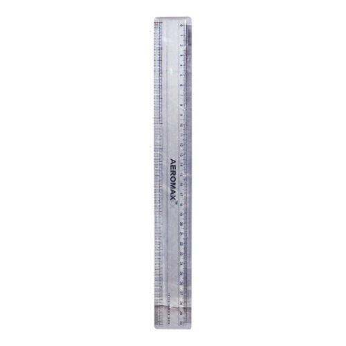 12 Inch Long Rectangular Shape Measuring Plastic Scale