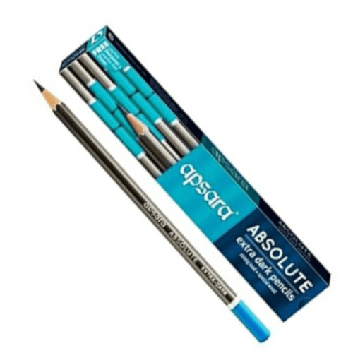 Black Wood Environmental Friendly Easy To Write Low Costing Soft Touch Apsara Pencil 