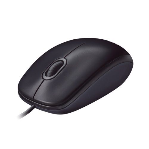 Easy To Use Fast Moving Scroll Design Clickable Black Computer Mouse Dimension(L*W*H): 12 Inch (In)