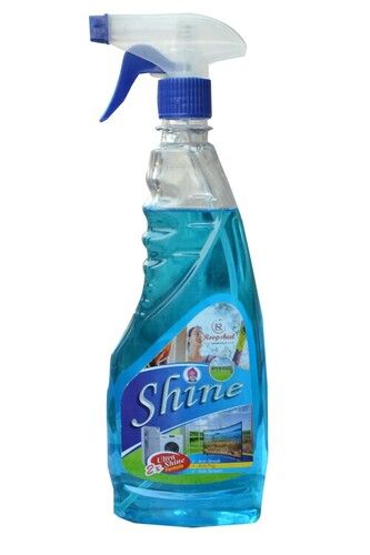 Glass Cleaner - Rubbing Alcohol, Isopropanol, Dimethyl Carbinol, Blue Shade | Flower Fragrance, Effective Glass Cleaning