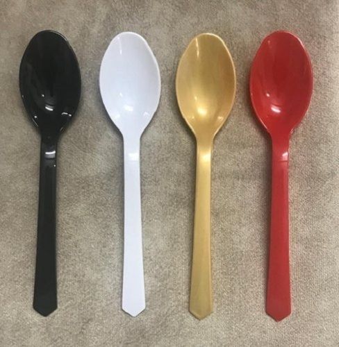 Lightweight Eco Friendly Multicolor Plastic Spoon For Event And Parity 