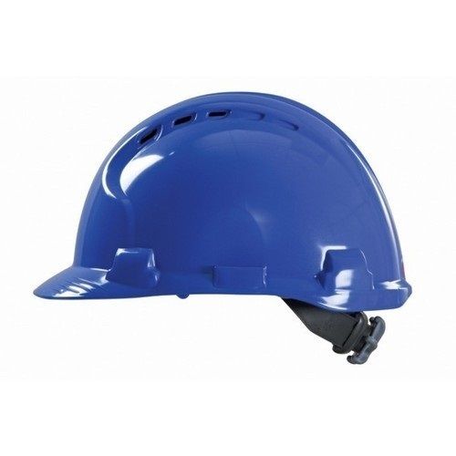 Long Lasting Heavy Duty And Polypropylene Plastic Blue Safety Helmet For Construction 