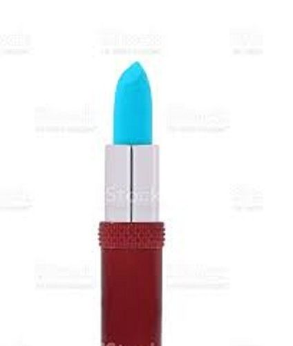 Waterproof Long Lasting Water Proof And Skin Friendly Smooth Creamy Sky Blue Matte Lipstick 