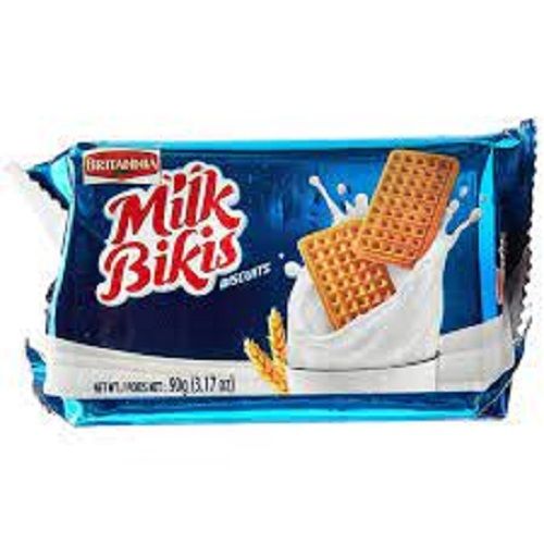 Tasty Delicious And Mouthwatering Crunchy Sweet Britannia Milk Bikis Biscuit Fat Content (%): 15 Percentage ( % )