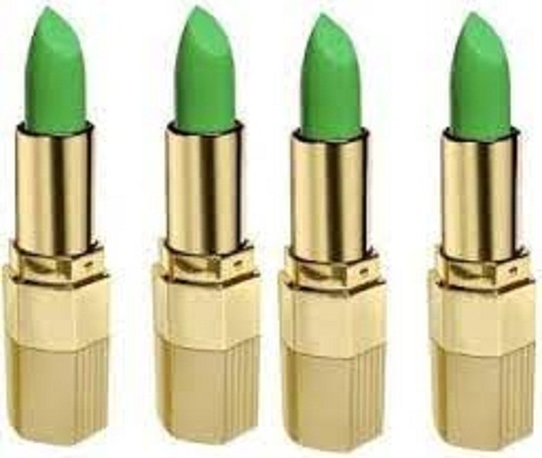 Water Proof Long Lasting And Skin Friendly Creamy Smooth Green Matte Lipstick Shelf Life: 18I? 24 Months Months