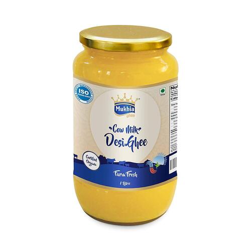 100 Percent Natural Pure And Nutritious Hygienically Packed Cow Desi Ghee For Domestic