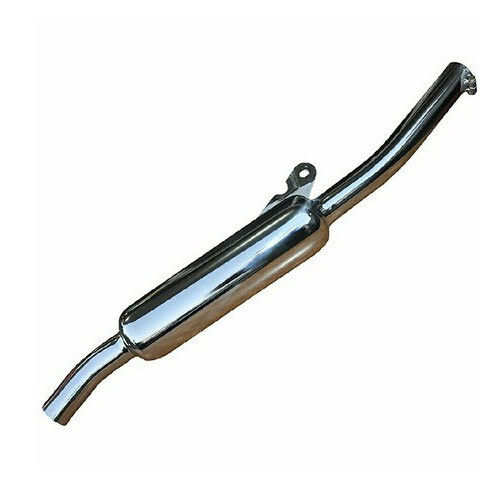 High Design Easy To Fit Fine Finish Stainless Steel Two Wheeler Silencer 