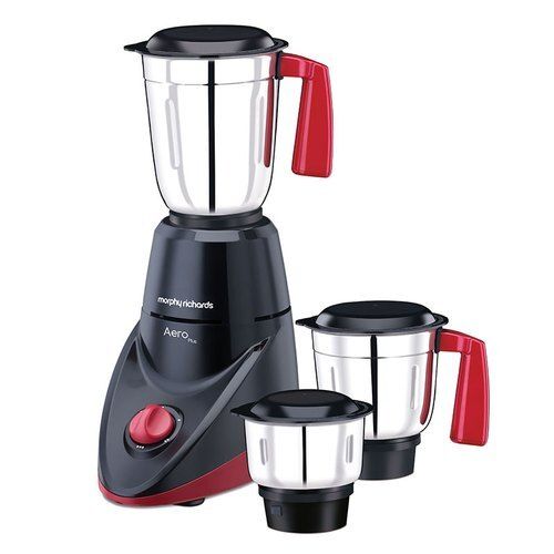 Stainless Steel And Long Durable Black And Red Mixer Grinder For Home Capacity: 4 Liter/Day