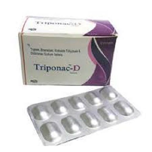 Trypsin Bromelain Rutoside Diclofenac Allopathic Medicine 
