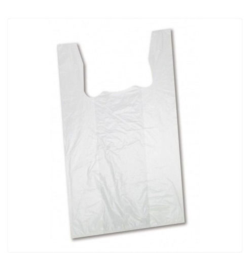 White Plastic Carry Bag Flexiloop Handle Pack Of Size 500 Gram For Shopping