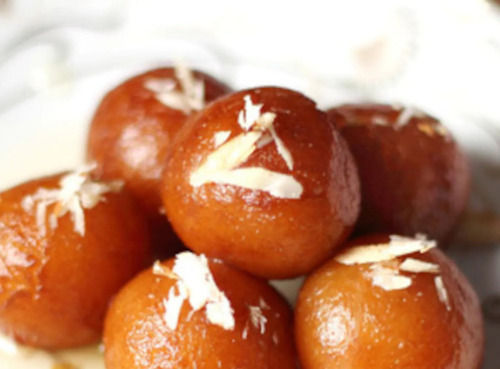 1 Kg Brown Handmade Gulab Jamun, Round Shape, Sweet And Delicious Taste