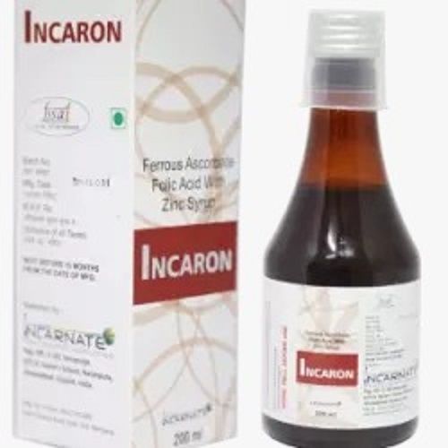 Ferrous Ascorbate Folic Acid And Zinc Syrup, Pack Of 200 Ml 