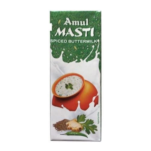 Pack Of 200 Ml Pure And Fresh Amul Masti Spiced Buttermilk