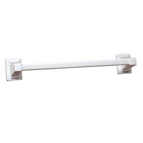 Aluminum White Colour Bathroom Strong Towel Rail For Bathroom Fittings Size 600 Mm