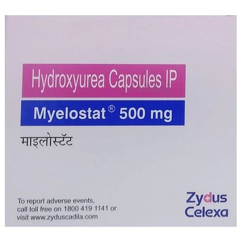 Hydroxyurea Capsules Ip MyelostatAR 500 Mg,10x10 Capsules